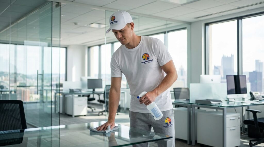 Plum office cleaning