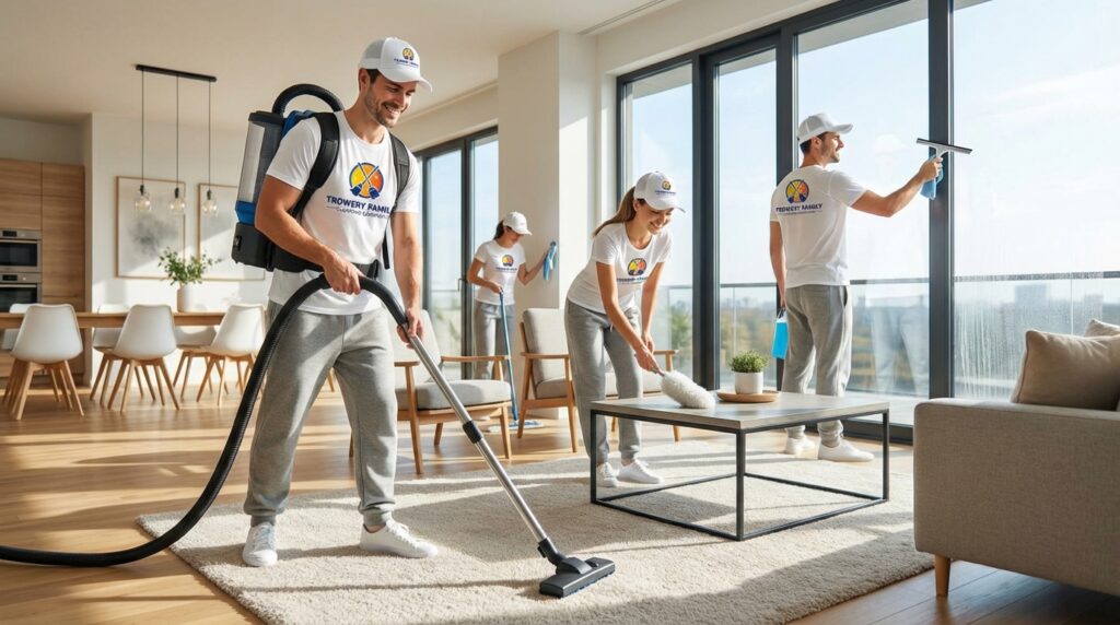 plum cleaning crew