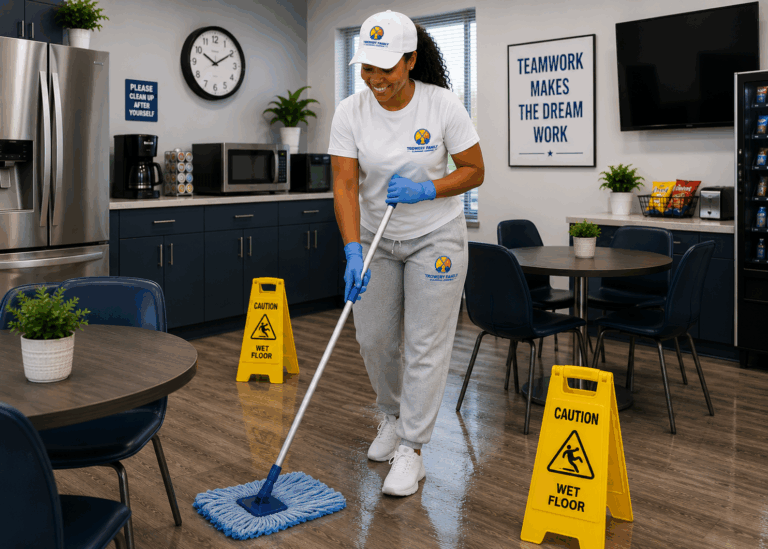 Monroeville office floor cleaning